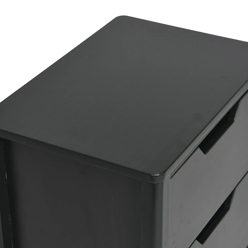 Hello Honey® 26" Yume Mid Century Modern Solid Wood Nightstand with 2 Storage Drawers