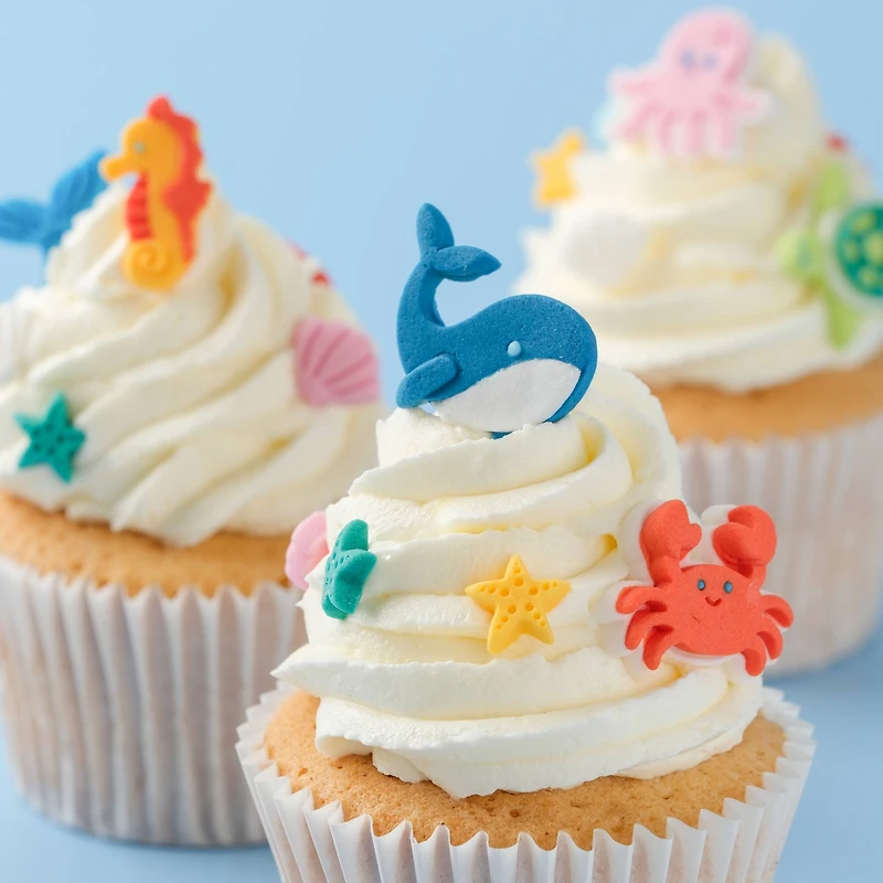 PME Cake Sweet Street® Under the Sea Icing Decorations