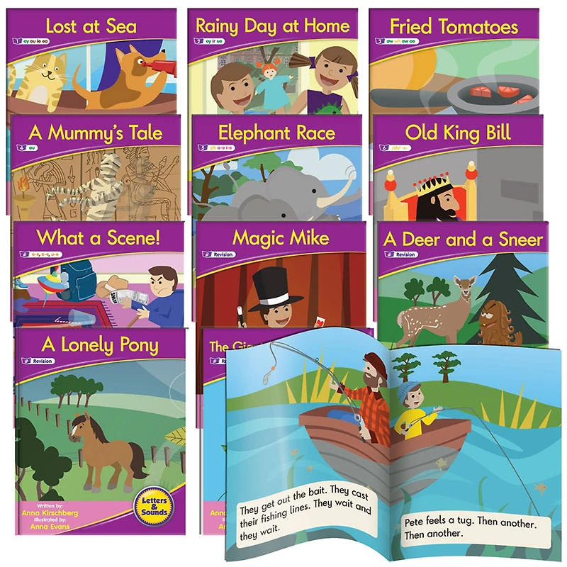 Junior Learning® Letters & Sounds Phase 5 Set 1 Fiction