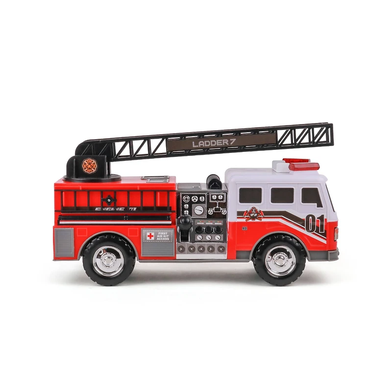 Funrise Mighty Fleet Mighty Motorized Fire Ladder Truck
