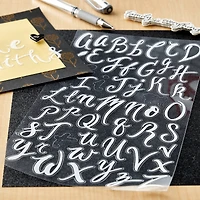 White Glitter Alphabet Stickers by Recollections™