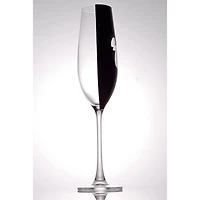 JoyJolt® Disney® 9oz. Luxury Mickey Mouse Crystal Stemmed Champagne Flute Glass, 2ct.