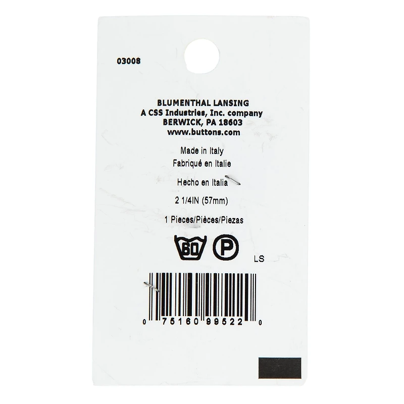 LaMode 2.25" Antique Silver Clasp