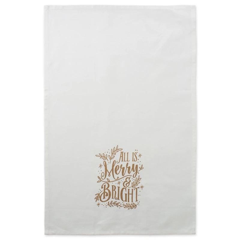 DII® Assorted Merry & Bright Christmas Dishtowel Set