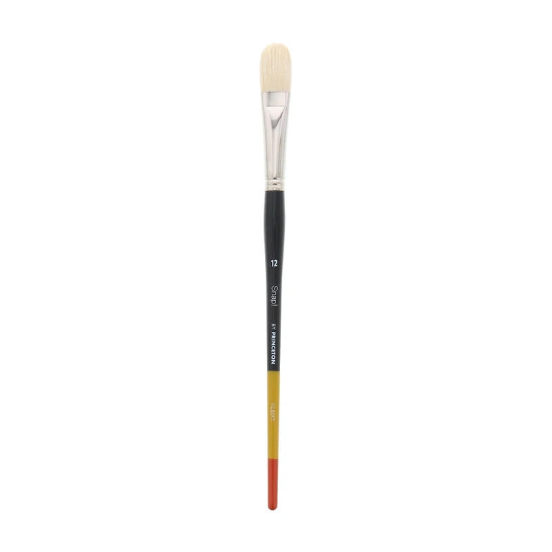 Princeton™ Snap!™ Series 9700 Bristle Long Handle Filbert Brush