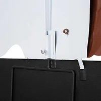 Glitzhome® 32" Lighted Metal Halloween Ghost Yard Stake