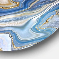 Designart - Ocean Blue Golden Jasper Agate II