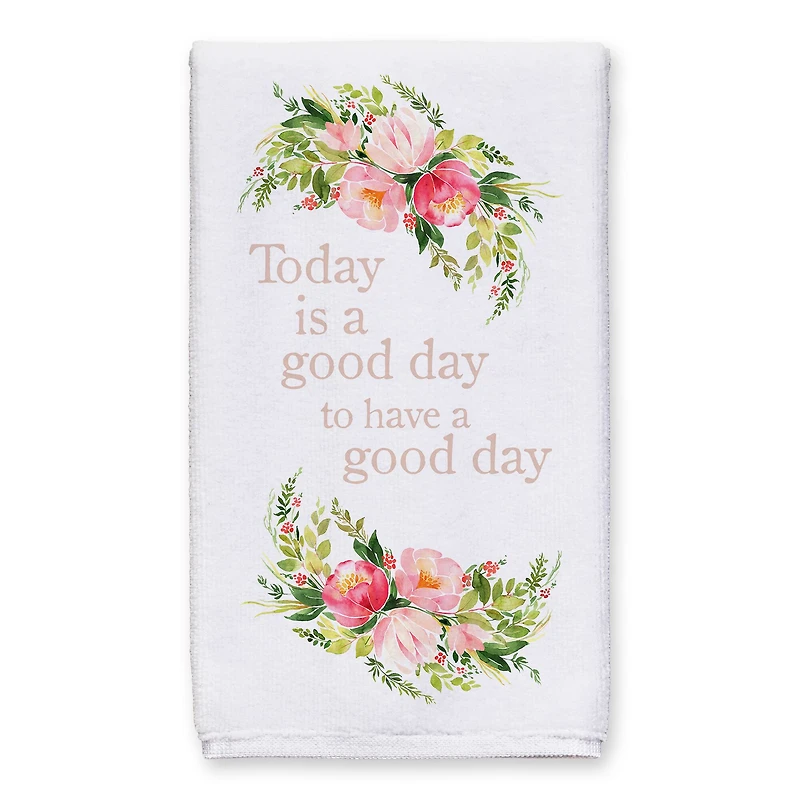 Good Day Flowers Tea Towel - Set of 2