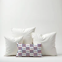 20" x 14" USA Check Pattern Indoor Outdoor Pillow