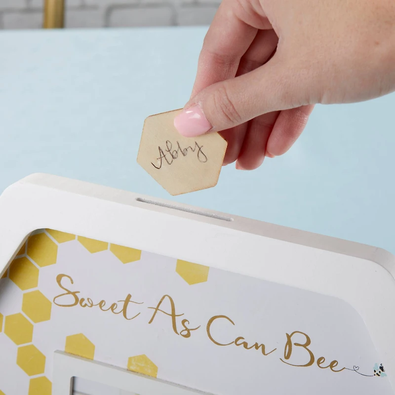 Kate Aspen® Sweet As Can Bee Baby Shower Guest Book