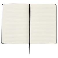 JAM Paper Large Hardcover Notebook with Elastic Band