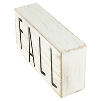 6" Distressed Wood Autumn Harvest Fall Sign