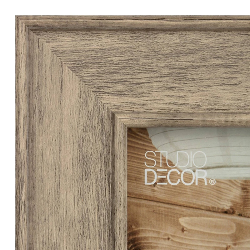 Expressions™ Light Gray Wood Grain Frame by Studio Décor