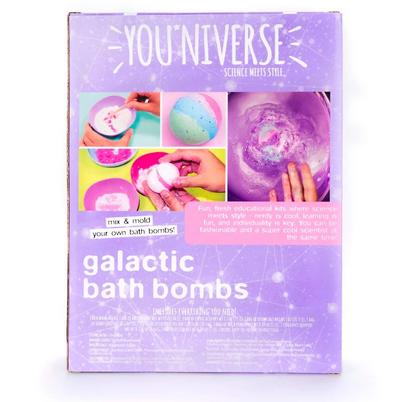 YouNiverse® Galactic Bath Bombs Kit