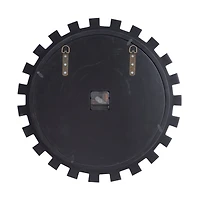 Silver MDF Glam Wall Clock