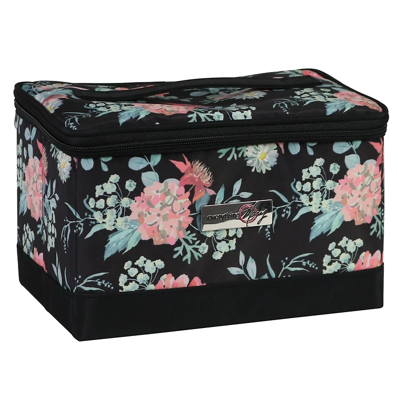 Everything Mary Floral Collapsible Sewing Kit Organizer Box