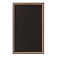 2 Opening 8.5" x 11" Black Document Frame with Double Mat by Studio Décor®
