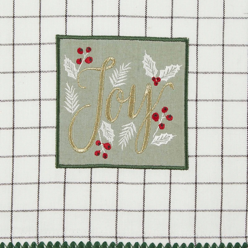 DII® Winter Woods Embellished Dishtowel Set