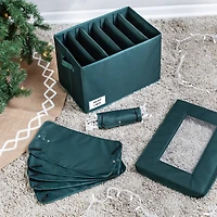 Honey Can Do Green Holiday Light Storage Box