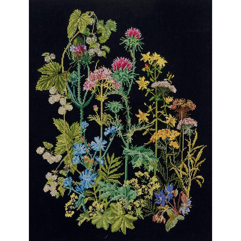 Thea Gouverneur Herb Panel Cross Stitch Kit