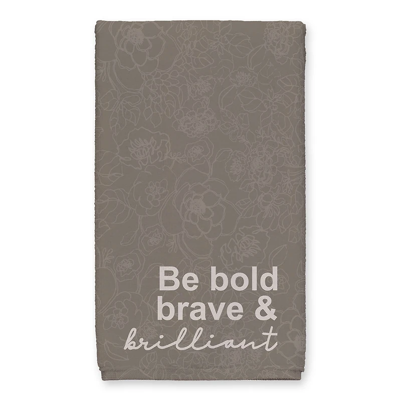 Be Bold Brave Brilliant Tea Towel Set