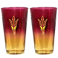 The Memory Company 16oz. NCAA Ombre Pint Glasses