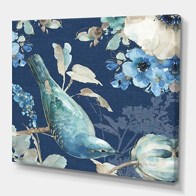 Designart - Indigold Bird Cottage Family IV