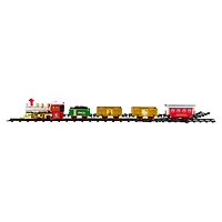 16-Piece Lighted & Animated Christmas Express Train Set