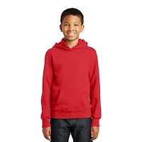 Port & Company® Fan Favorite Youth Fleece Pullover Hooded Sweatshirt