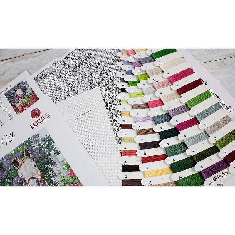 Luca-s Gentle Affection Counted Cross Stitch Kit