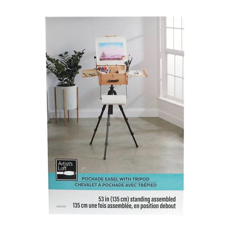 53" Pochade Easel with Tripod by Artist's Loft®