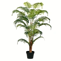4ft. Potted Fern Palm with Real Touch Leaves