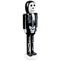 Wooden Skeleton Halloween Nutcracker