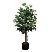 3ft. Artificial Double Trunk Ficus Tree