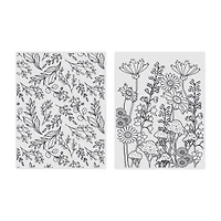 Wild Flower Embossing Folders Set by Recollections™