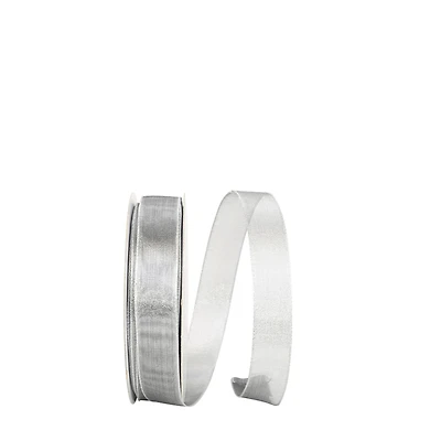 JAM Paper /8" x 25yd. Classic Wired Edge Mesh Ribbon