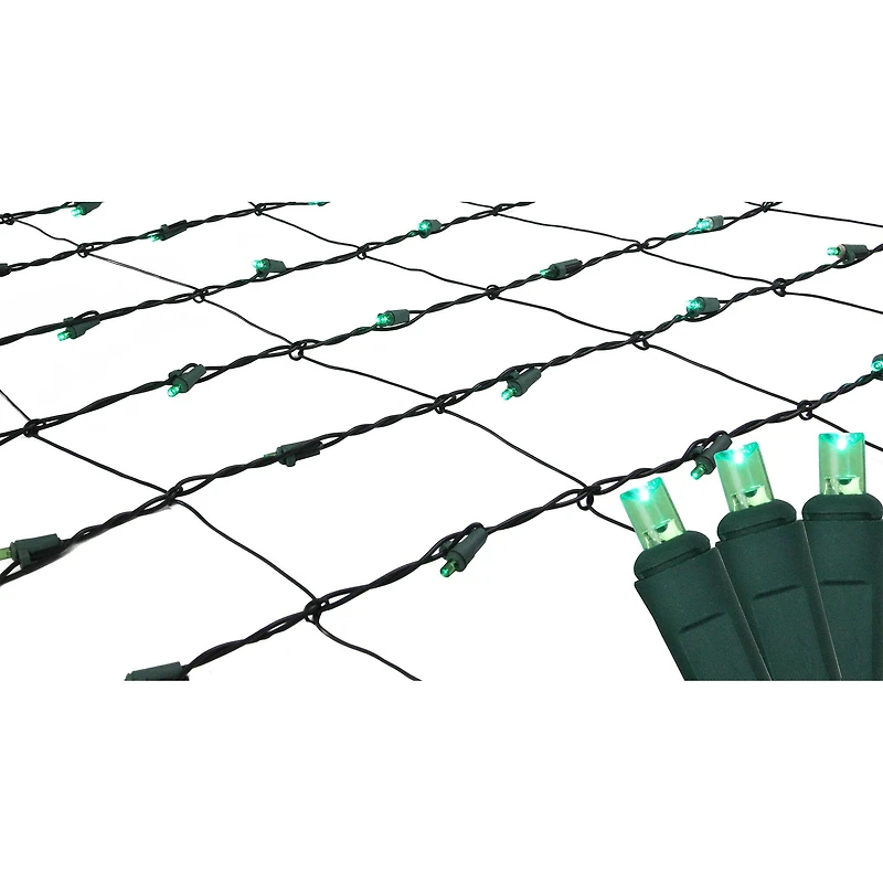 4ft. x 6ft. LED Wide Angle Net Style Christmas Lights