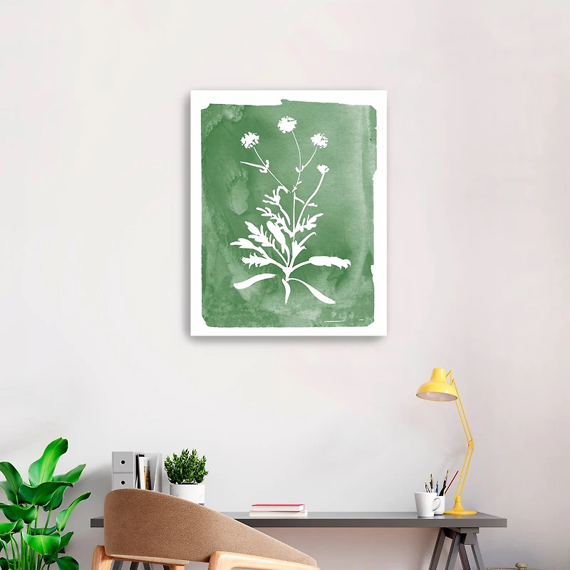 Green Botanical I Canvas Giclee