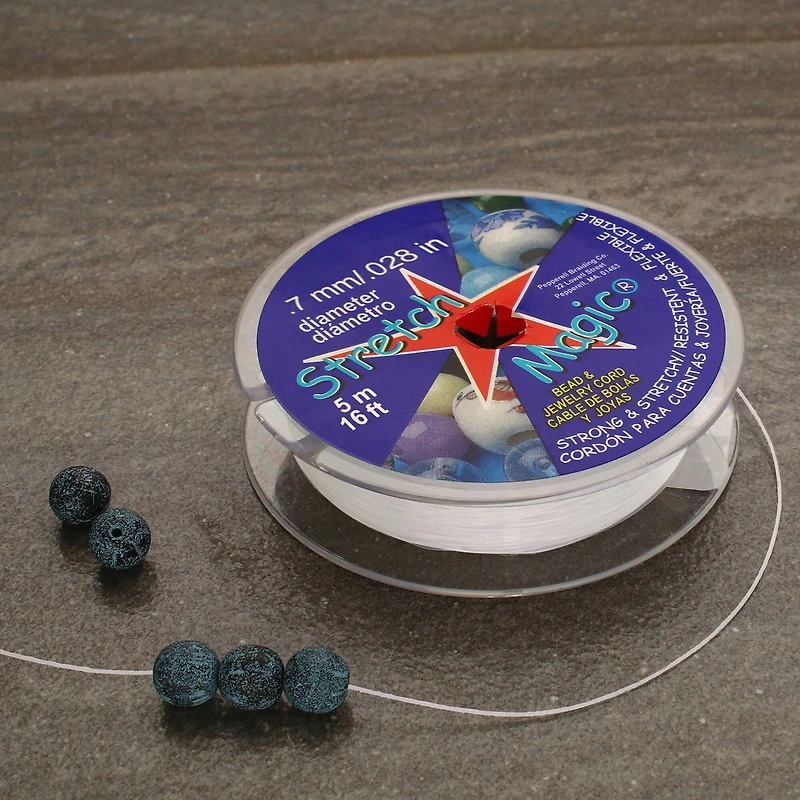 Stretch Magic® 0.7mm Pearl Bead & Jewelry Cord, 5m