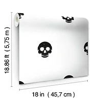 RoomMates Disney® Cruella Glamour Skulls Peel & Stick Wallpaper