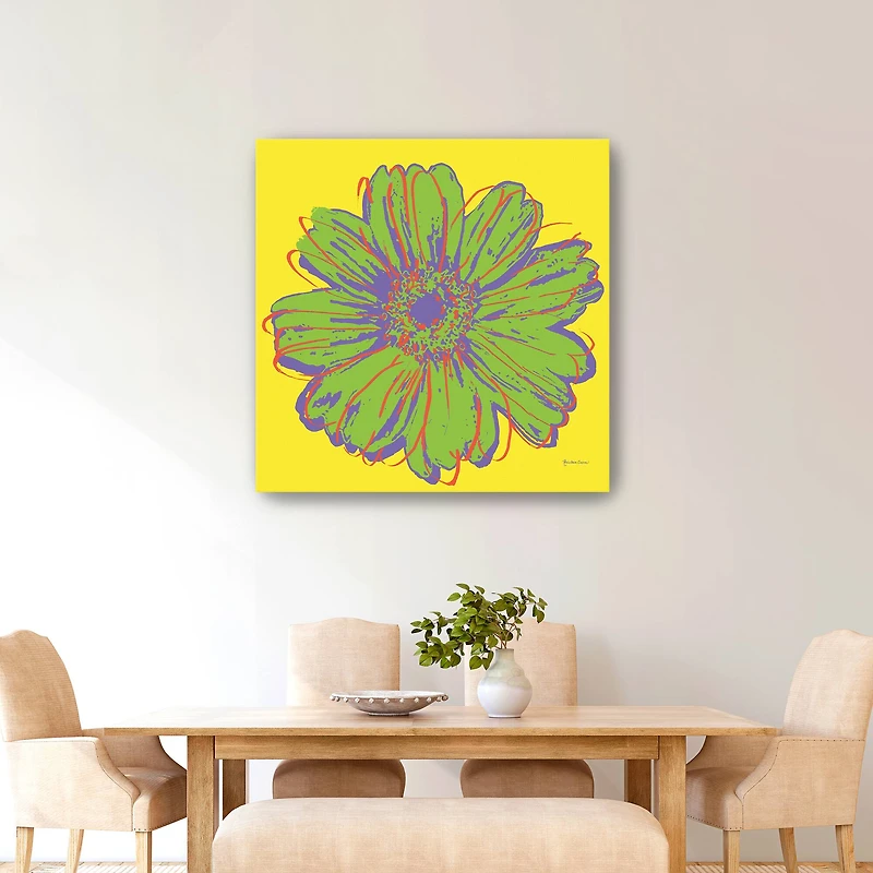 Flower Pop Art V Canvas Giclee