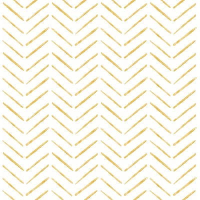 NuWallpaper Ochre Holden Peel & Stick Wallpaper