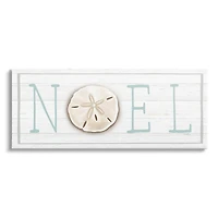 Stupell Industries Noel Holiday Sand Dollar Sign Canvas Wall Art