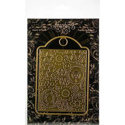 Graphic 45 Staples Dies-Regular Tag & Gears