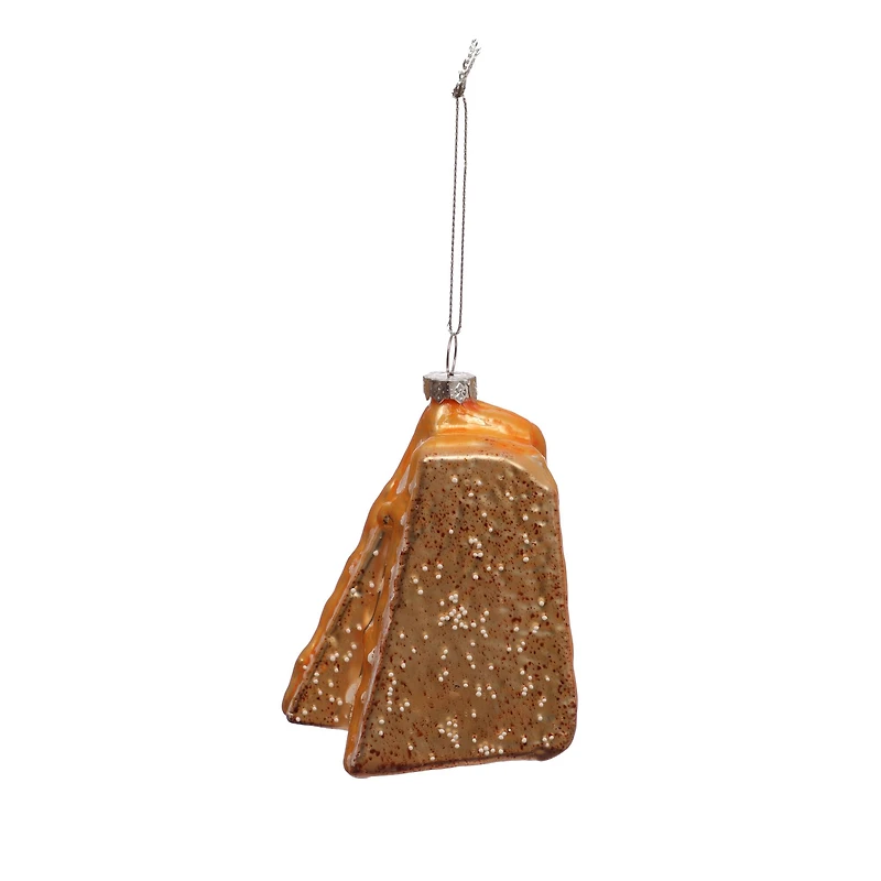 4.75" Grilled Cheese Glass Ornament by Ashland®