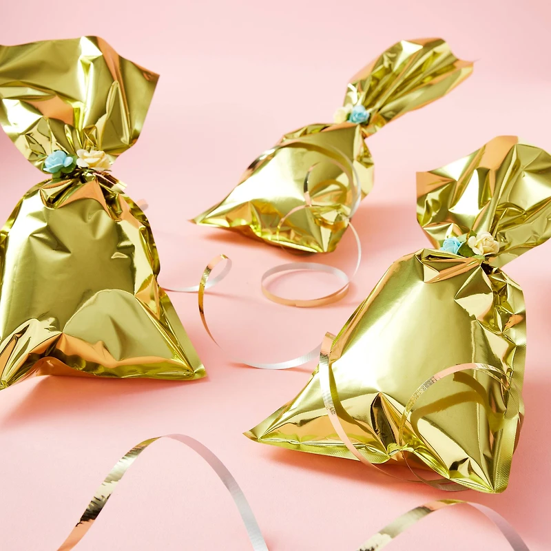 Metallic Favor Bags by Celebrate It