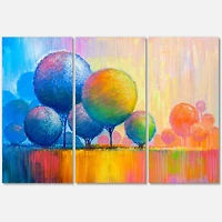 Designart - Colourful Ornamental Trees VII