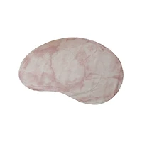 Hello Honey® 5ft. x 8ft. Pink & Cream Wool & Reclaimed Cotton Organic Shaped Rug