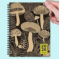 2026 Mushroom Medium Weekly Monthly Planner
