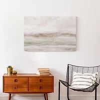 Landscape In Tan 30" x 20" Canvas Wall Art